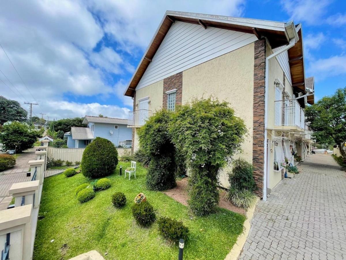 Casa Triplex 3 Dorm A 6Qd Rua Coberta Canela Esterno foto